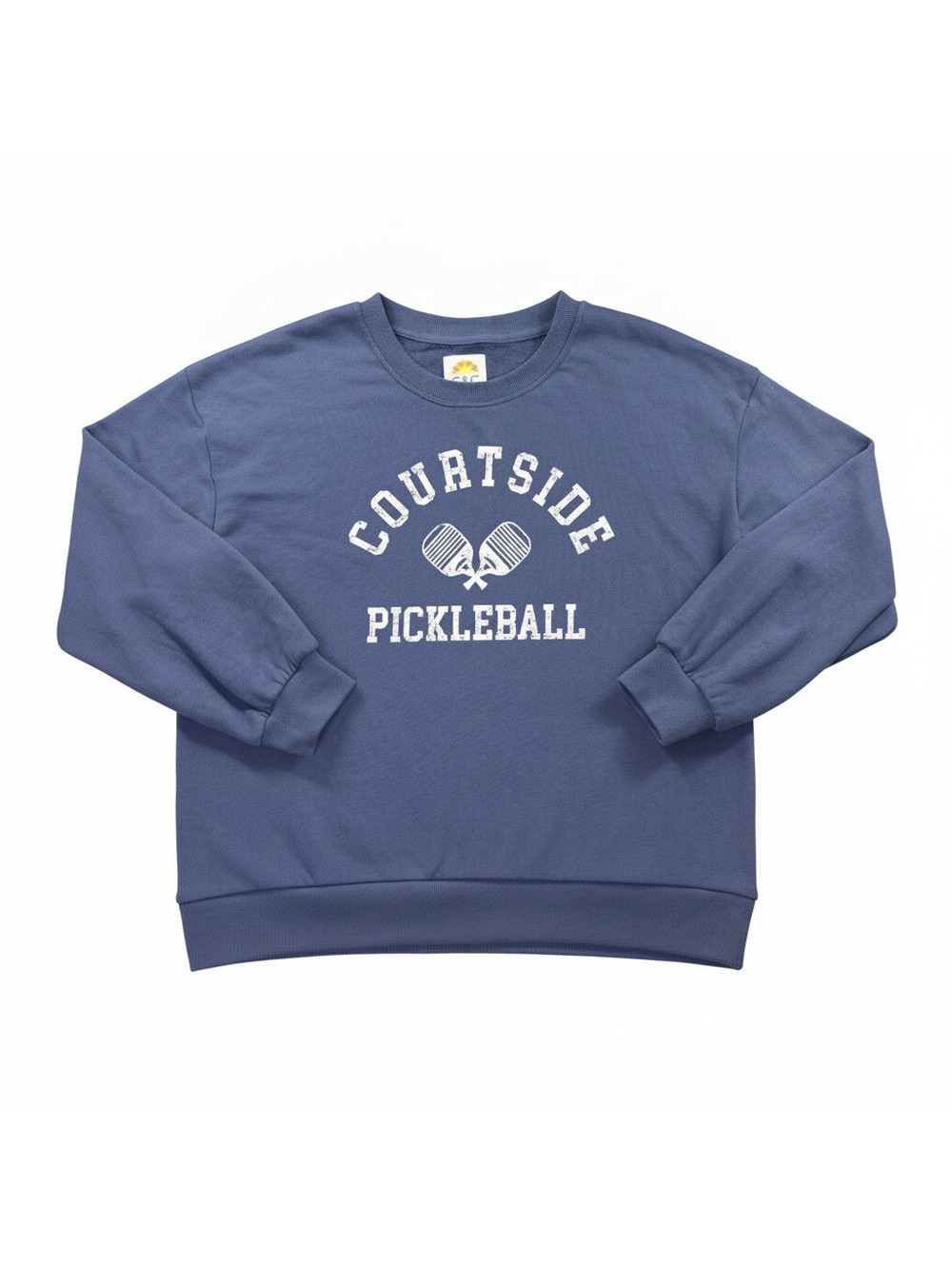 Courtside Pickleball Size XL Graphic Sweatshirt C&C California Pullover